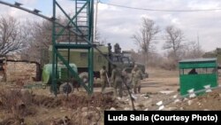 რუსეთის საოკუპაციო ძალები სოფელ ხურვალეთში