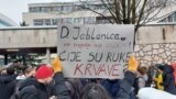 Sa okupljanja studenata u Sarajevu, 26. decembra 2024., zatražena je odgovornost za tragediju u Jablanici 4. oktobra prošle godine.