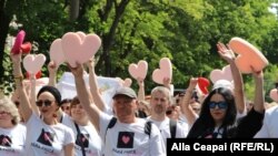 La marșul comunității LGBT la Chișinău din mai 2018