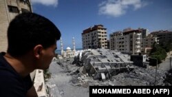 Zgrada u Gazi srušena u vazdušnom udaru izraelskih snaga