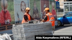 Мигранты в России. Архивное фото.