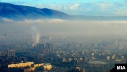 Аерозагадување во Скопје