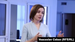 Maia Sandu, interviu la Radio Europa Liberă