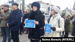 Protesti na Međunarodni dan borbe protiv korupcije, Sarajevo, 9. decembar, 2019. 