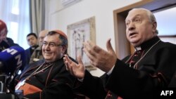 Luigi Pezzuto i Vinko Puljić u Sarajevu