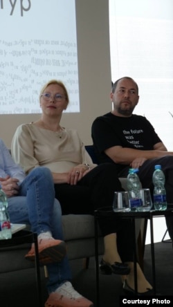 Аглая Ашешова и Евгений Коган.