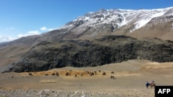 Ваханский коридор в Афганистане, где проживают этнические кыргызы. Архивное фото.