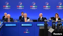 Una din ultimele reuniuni ale UE sub deja „vechea” conducere a avut loc la Budapesta, pe 8 noiembrie. 