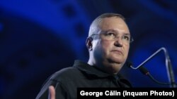 Președintele PNL N. Ciucă declară că înțelegerea dintre partidul său și PSD nu mai funcționează. El s-a ferit să anunțe însă și retragerea liberalilor de la Palatul Victoria, consecința firească a retragerii sprijinului politic pentru premierul Ciolacu. Foto: 15.09.2024. 