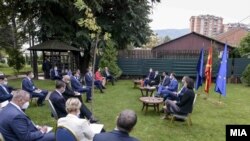 Брифинг на премиерот Зоран Заев со амбасадорите на земјите членки на ЕУ, Скопје 3 септември 2020