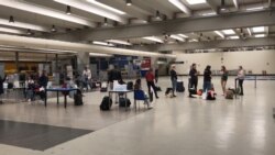 Aerodrom u Rimu u vreme vrhunca krize izazvane širenjem korona virusa u Italji. 14. mart 2020.