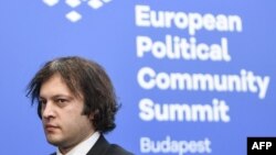 Кобахидзе на саммите в Будапеште, 7 ноября 2024 год