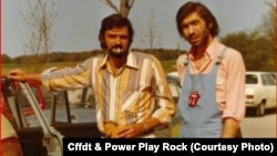 Radu Teodor Maltopol și Cornel Chiriac, Mânăstirea Andechs, Bavaria, Germania 1973 