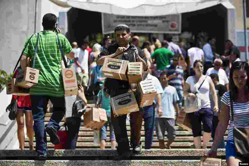 Tel Aviv, 28. august 2013. Foto: REUTERS / Nir Elias 