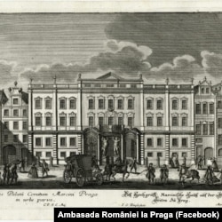 Palatul Morzini din Praga este clădire de patrimoniu.