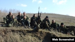 Pripadnici Ruskog carskog pokreta u Donbasu. 