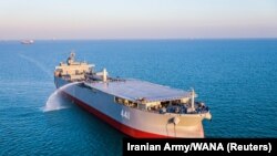 Fotografi ilustruese: Një anije e Iranit në Gjirin e Omanit.
