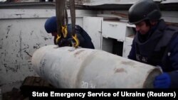 Российская бомба, Чернигов, апрель 2022 года