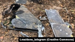 Обломки российского беспилотника