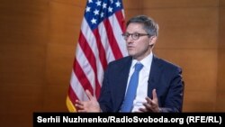 Savjetnik u Sate departmentu Derek Chollet u Kijevu, 21. juli 2021.