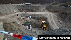 Gërmimet në Kizhevak, në afërsi të Rashkës, në dhjetor të vitit 2020. 