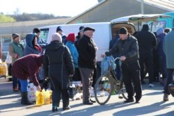 La piața din Hâncești