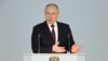 Russian President Putin delivers his annual address to the Federal Assembly in Moscow