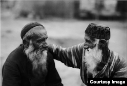 Възрастни евреи в Бухара.