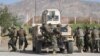 Afghan Army soldiers attend a training session in Herat on September 24.