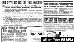 Presa vremii despre Pogromul din Iaşi