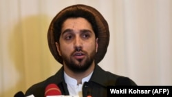 Ахмад Масуд, син на почитуваниот воен и политички авганистански лидер Ахмад Шах Масуд, Кабул, 27 февруари 2020 година