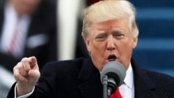 Говор на Трамп по инаугурацијата за претседател на САД. Вашингтон, 20.01.2016