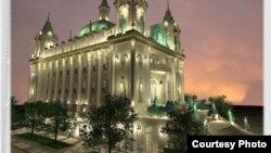 Шпански скали во Скопје, план.