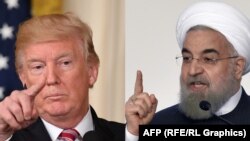 Američki predsednik Donald Tramp i iranski predsednik Hasan Rohani 