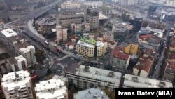 Pamje e një pjese të Shkupit