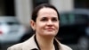 Lidera opoziţiei din R. Belarus, Svetlana Țihanovskaia