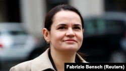 Lidera opoziţiei din R. Belarus, Svetlana Țihanovskaia