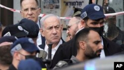 Premierul Beniamin Netanyahu a vizitat locul atacului armat din Ierusalim.