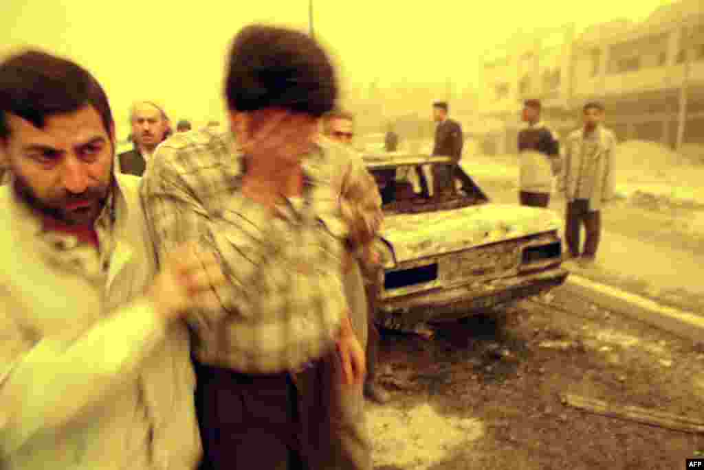 Baghdad, 26. mart 2003. Foto: AFP / Ramzi Haidar 