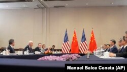 Sastanak predsednika SAD i Kine, Džoa Bajdena i Si Đinpinga, tokom foruma Azijsko-pacifičke ekonomske saradnje u Limi, u Peruu, 16. novembar 2024.