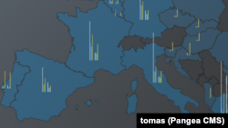 Falsa hartă a bazelor NATO din jurul Rusiei