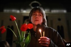 Элене Хундадзе, мать задержанного Ираклия Миминошвили