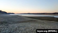Симферопольское водохранилище, 6 апреля 2020 года