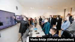 Ministarka Zorana Mihajlović i premijerka Ana Brnabić u poseti Termoelektrani Kostolac, april 2021.