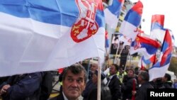 Predizborni skup u Mitrovici, novembar 2013.