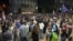 Georgia - Georgian protesters continued their daily demonstrations in the capital, Tbilisi, on September 9 - screen grab
