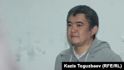 Искандер Еримбетов во время оглашения приговора по делу о «мошенничестве». Алматы, 22 октября 2018 года.