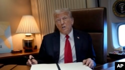 Президентът на САЩ Доналд Тръмп, 9 февруари 2025 г.