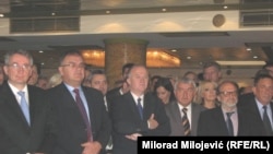 Lideri stranaka iz opozicione koalicije