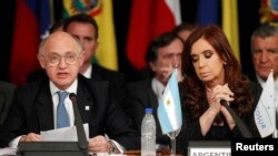 Кристина Киршнер и Эктор Тимерман